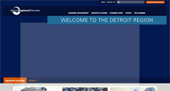 Desktop Screenshot of detroitchamber.com